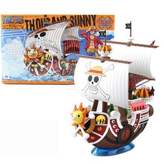 Mô hình thuyền Thousand Sunny mũ rơm luffy one piece 13cm