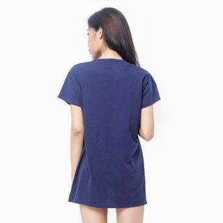 Đầm thun nữ oversize form dài họa tiết đáng yêu