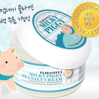 Kem Dưỡng Da Muối Biển Sữa Heo Milky Piggy Sea Salt Cream ELIZAVECCA