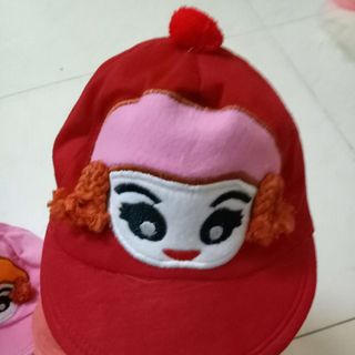 Mũ kết vải sành điệu bé gái 0-18 thangd