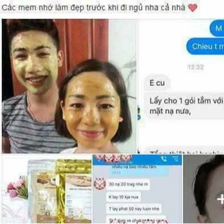 mặt nạ trắng da thuốc bắc