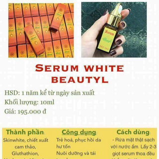 serum trị nám và tàn nhang trắng da