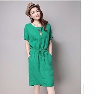 ĐẦM SUÔNG THẮT EO XINH XẮN