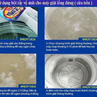 Bột tẩy lồng máy giặt Hàn giá sỉ