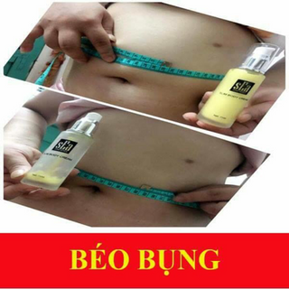 kem tan mỡ bụng