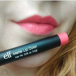 son ELF MATTE LIP COLOR về duy nhất màu hồng cute