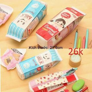 Bóp viết hộp sữa
