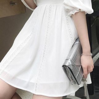 đầm xốp phối ren