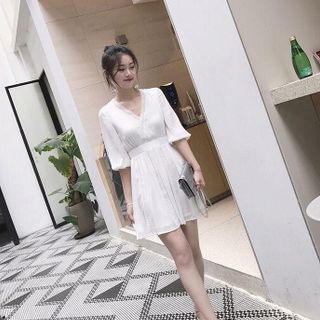 đầm xốp phối ren