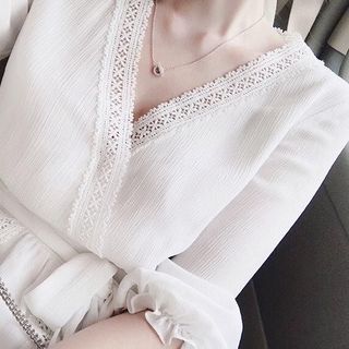 đầm xốp phối ren