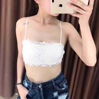 Áo ống ren có đệm