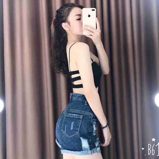 Áo ống ren có đệm