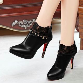 Sỉ Boots bốt Da Cổ Thấp