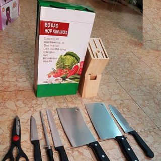 bộ dao gỗ