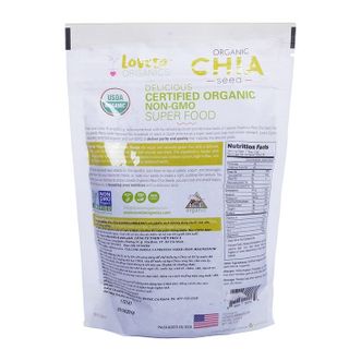Hạt chia sạch Loveta Organic từ Mỹ 454gr