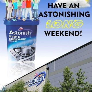 Chất tẩy rửa dụng cụ nhà bếp Astonish 500g