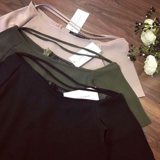 ĐẦM COTTON 2 DÂY CỔ
