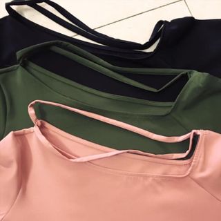 ĐẦM COTTON 2 DÂY CỔ