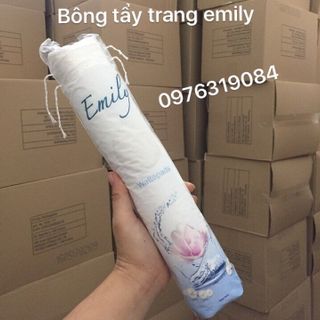 Bông tẩy trang emily hàng đức 120 miếng