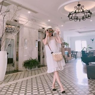 ĐẦM REN TRẮNG VOAN LAI