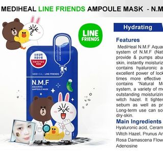 MASK LINE FRIENDS MEDIHEAL