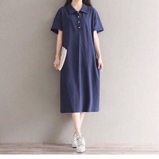 đầm xanh buộc eo