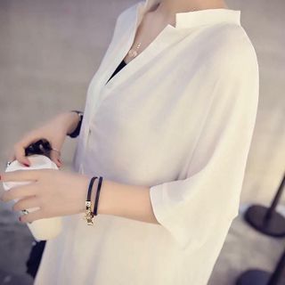 Đầm sơ mi cát