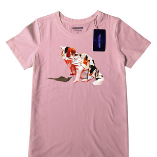 Áo thun thời trang - Mèo Origami