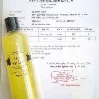 Hấp trắng Collagen