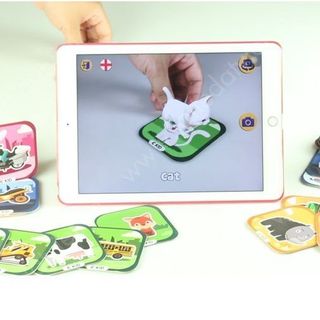 Bộ Thẻ Học Và Chơi Tiếng Anh 3D Cho Bé Ekid