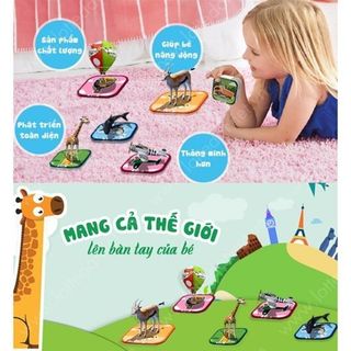 Bộ Thẻ Học Và Chơi Tiếng Anh 3D Cho Bé Ekid