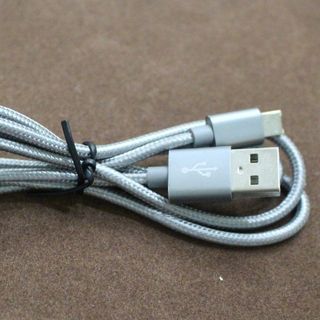Cáp sạc bọc vải dù 2 trong 1 cho iOS và Android
