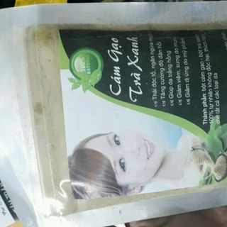 cám gạo trà xanh