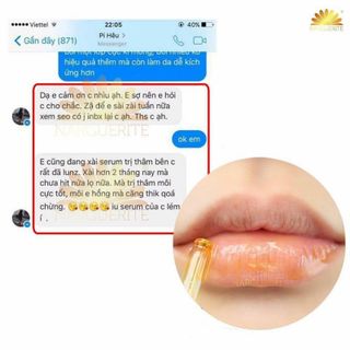 SERUM TRỊ THÂM MÔI