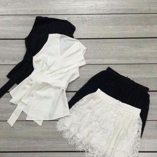 set bộ vest váy