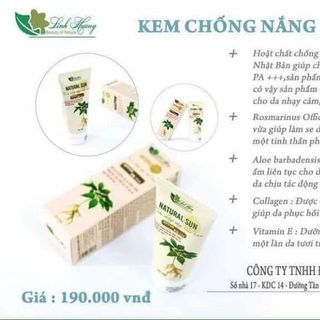 Kem Chống Nắng thảo dược Linh Hương