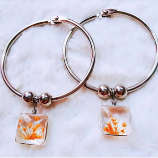 Dây chuyềnvòng tay hoa khô