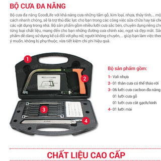 Bộ cưa đa năng GoodLife Saw