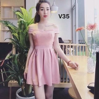 đầm hở vai
