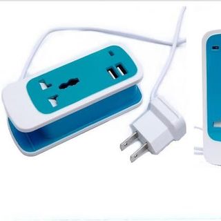 Ổ cắm đa năng du lịch-có 2 cổng usb sạc