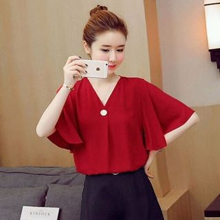 áo kiểu tay loe nana