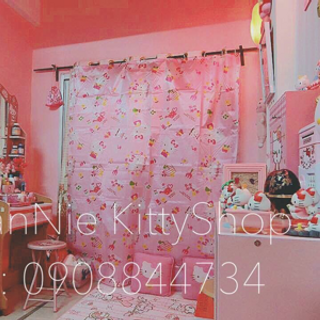 LoanKitty MÀN CỬA KITTY SIZE LỚN 1m8x1m8