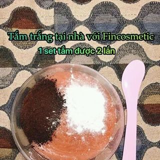 tắm trắng cafe