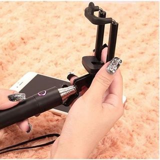 Gậy Chụp Hình Xi Sắt Không Dây - Kết Nối Bluetooth