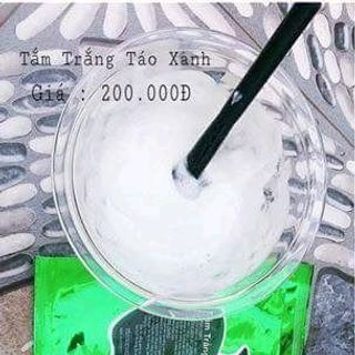 tắm trắng táo xanh