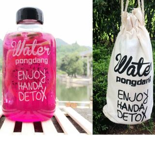 Bình nước Handa Detox Lùn