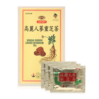 trà hồng sâm linh chi