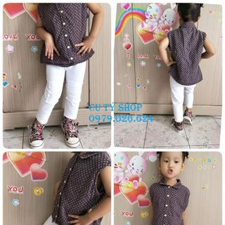 Legging vá gấu sz 4