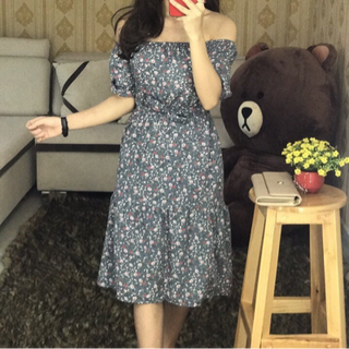 đầm voan lụa