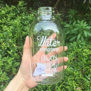 Bình nước Handa Detox Lùn